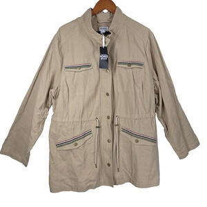 Vtg Monroe & Main Womens Jacket XXL Brown Button Style NWT Gorpcore Western West